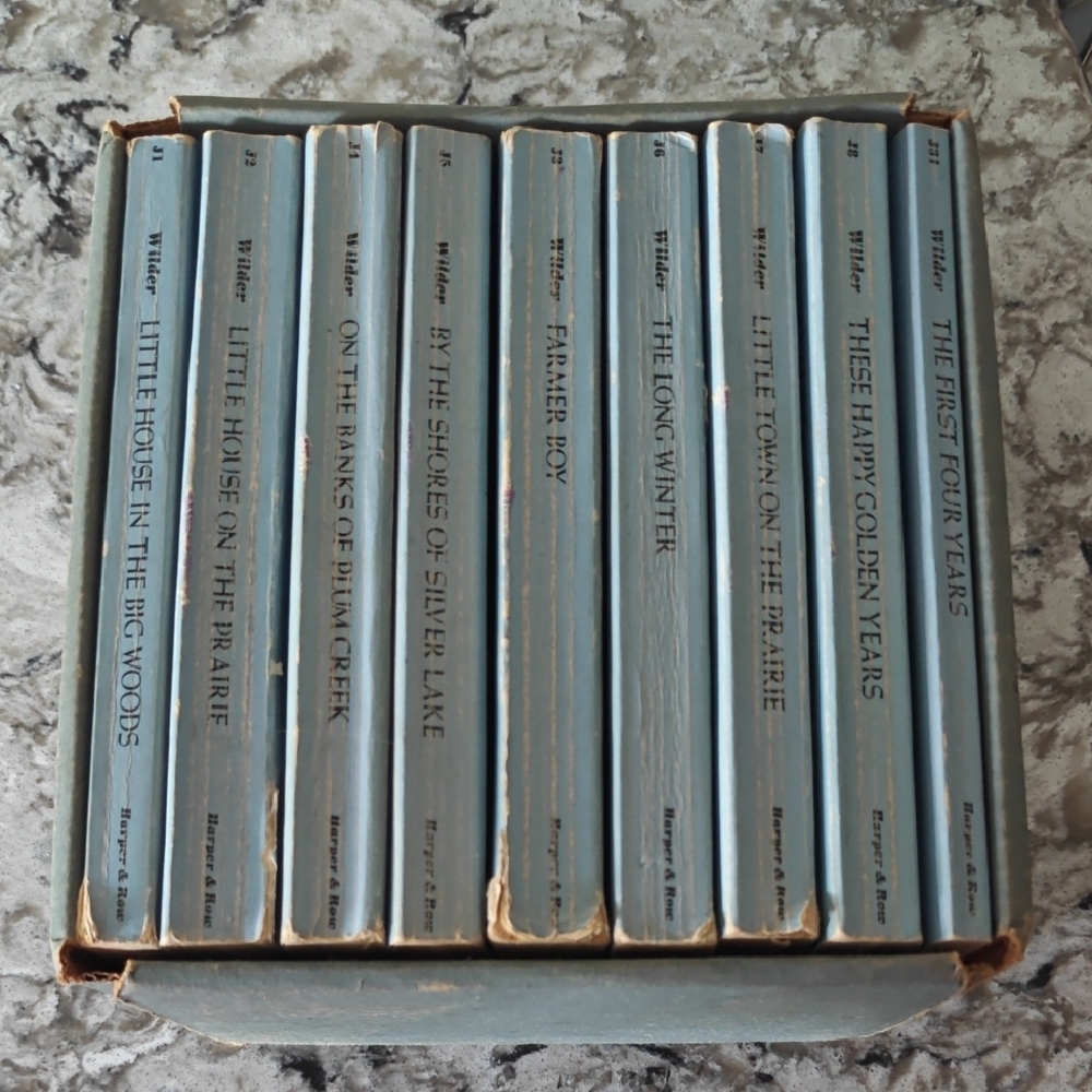 Little House On The Prairie Laura Ingalls Wilder Books Complete Set 1971